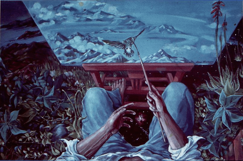 Auto retrato Rene Olivares